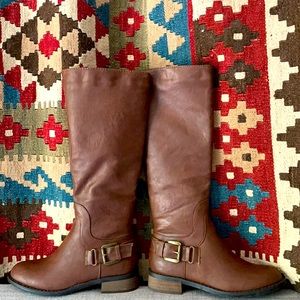 Brown Heidi Boots by Bucco Size 6 -New